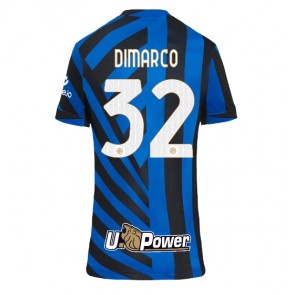 Inter Milan Federico Dimarco #32 Dámské Domácí Dres 2024-25 Krátký Rukáv